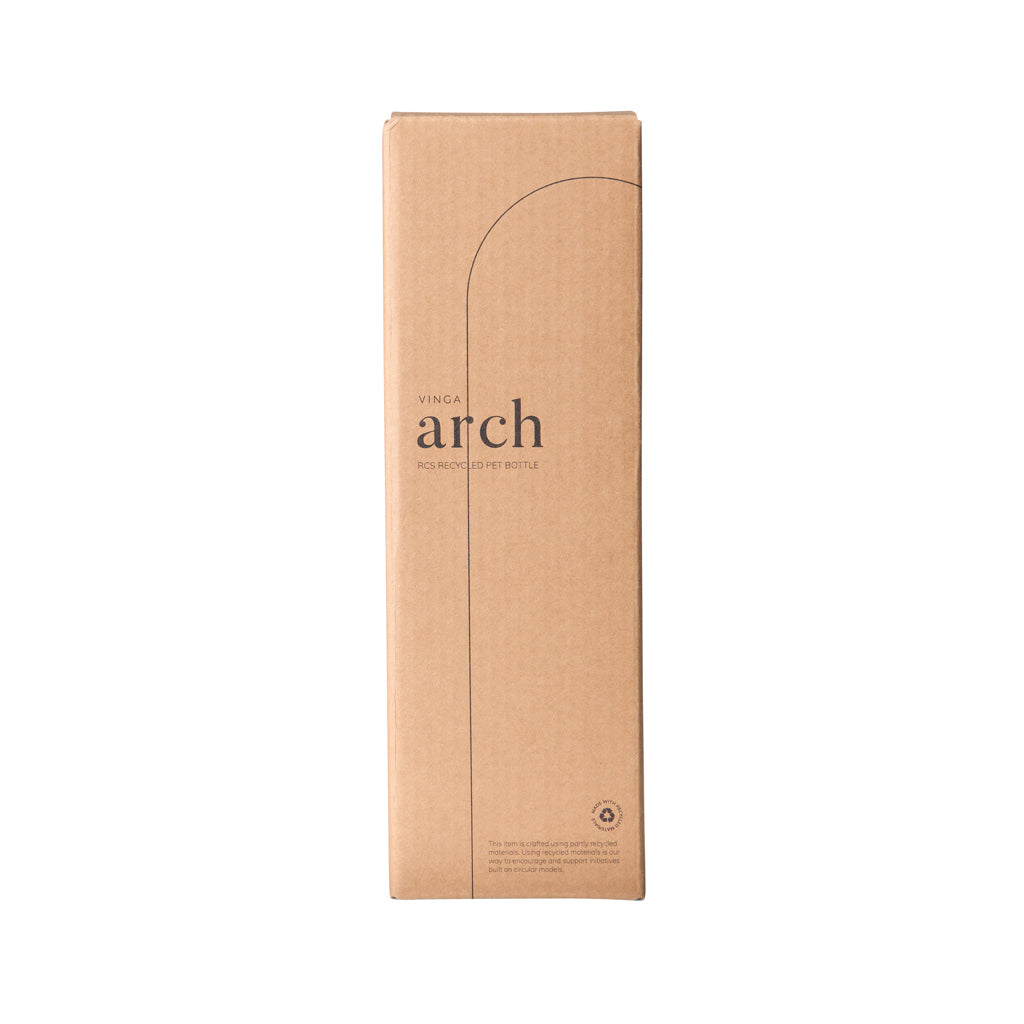 VINGA Arch RCS RPET bottle 550 ML - Black