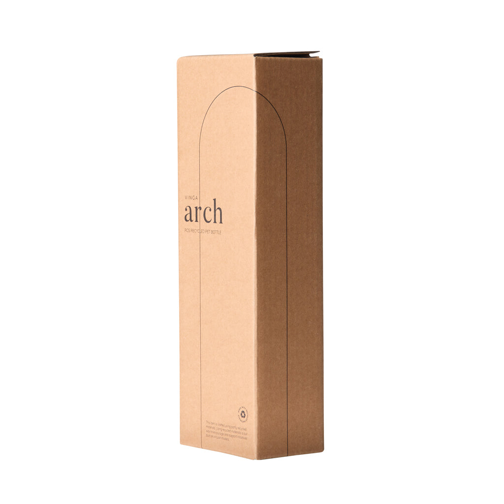 VINGA Arch RCS RPET bottle 550 ML - Greige