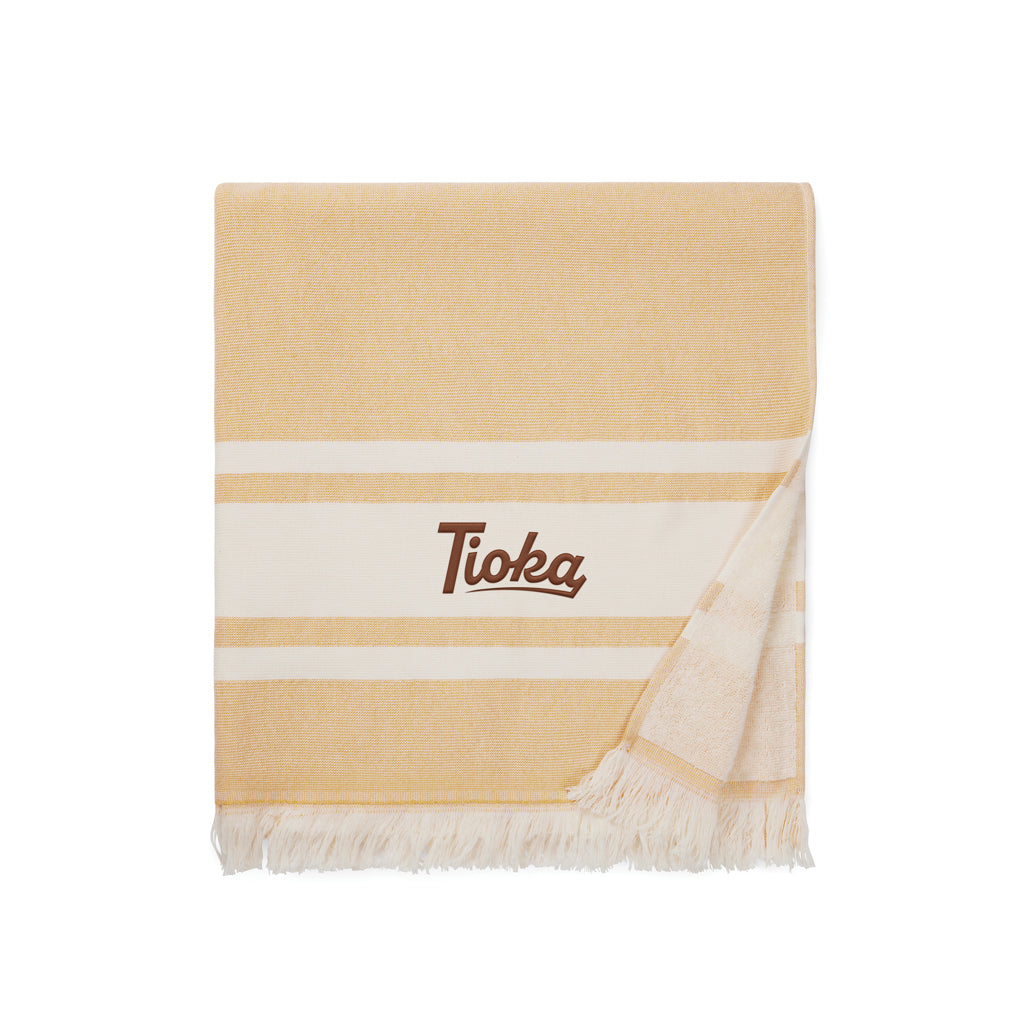 VINGA Tolo hammam terry towel - Yellow