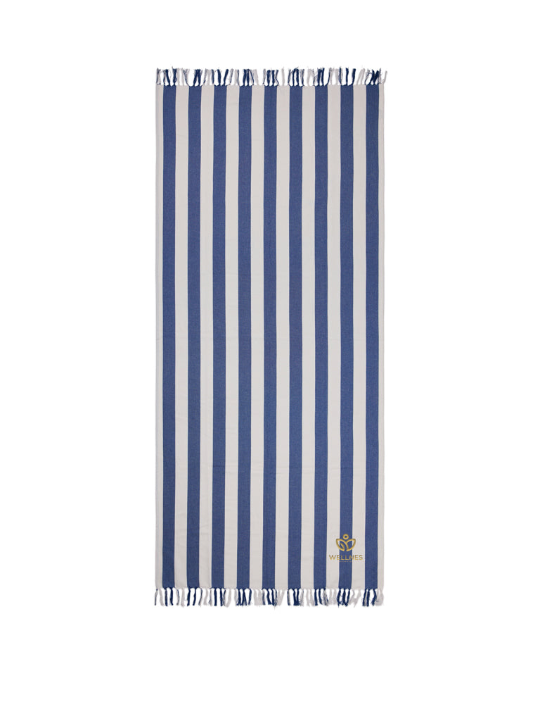 VINGA Ornos GRS hammam towel - Blue
