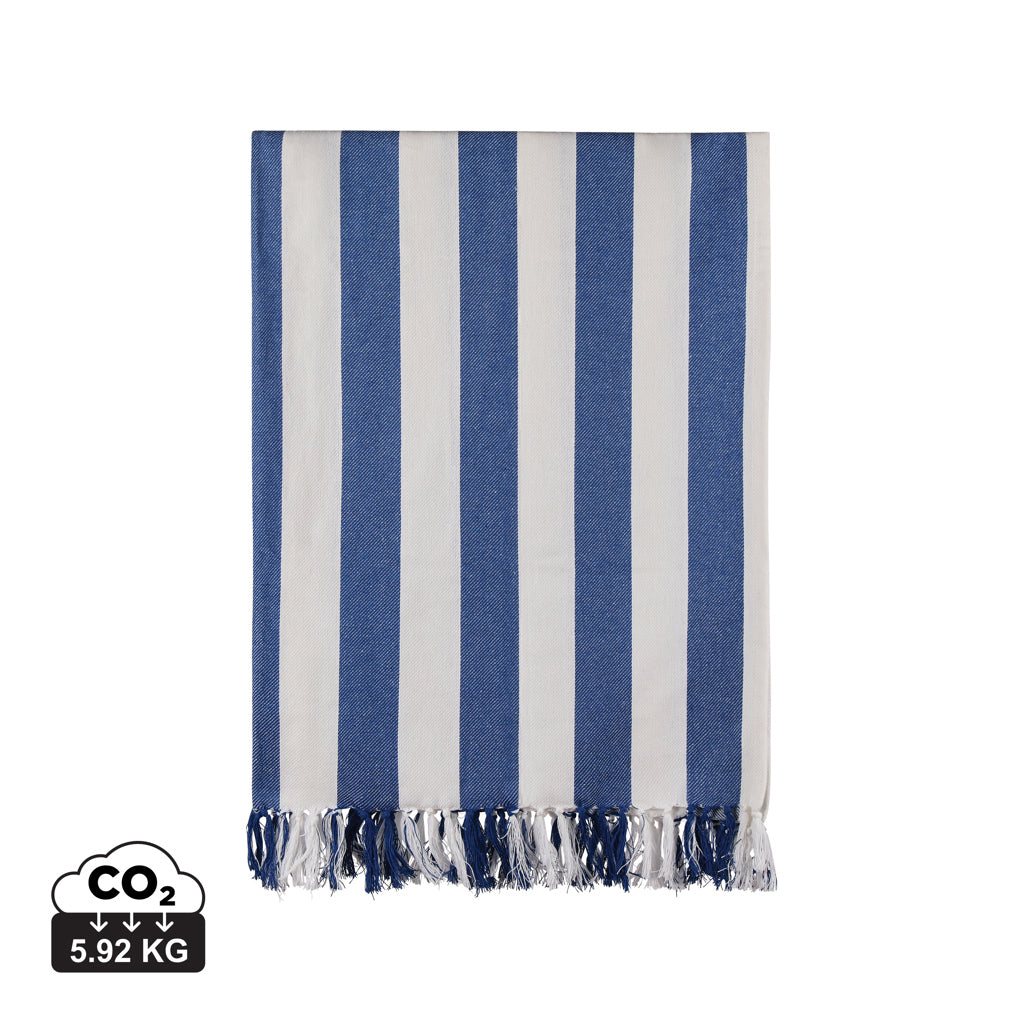 VINGA Ornos GRS hammam family towel - Blue