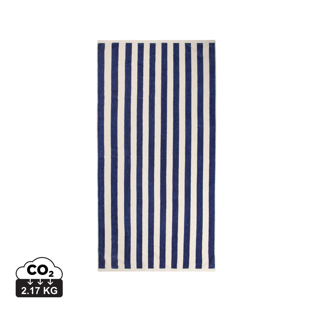 VINGA Lagoa GRS beach towel - Navy
