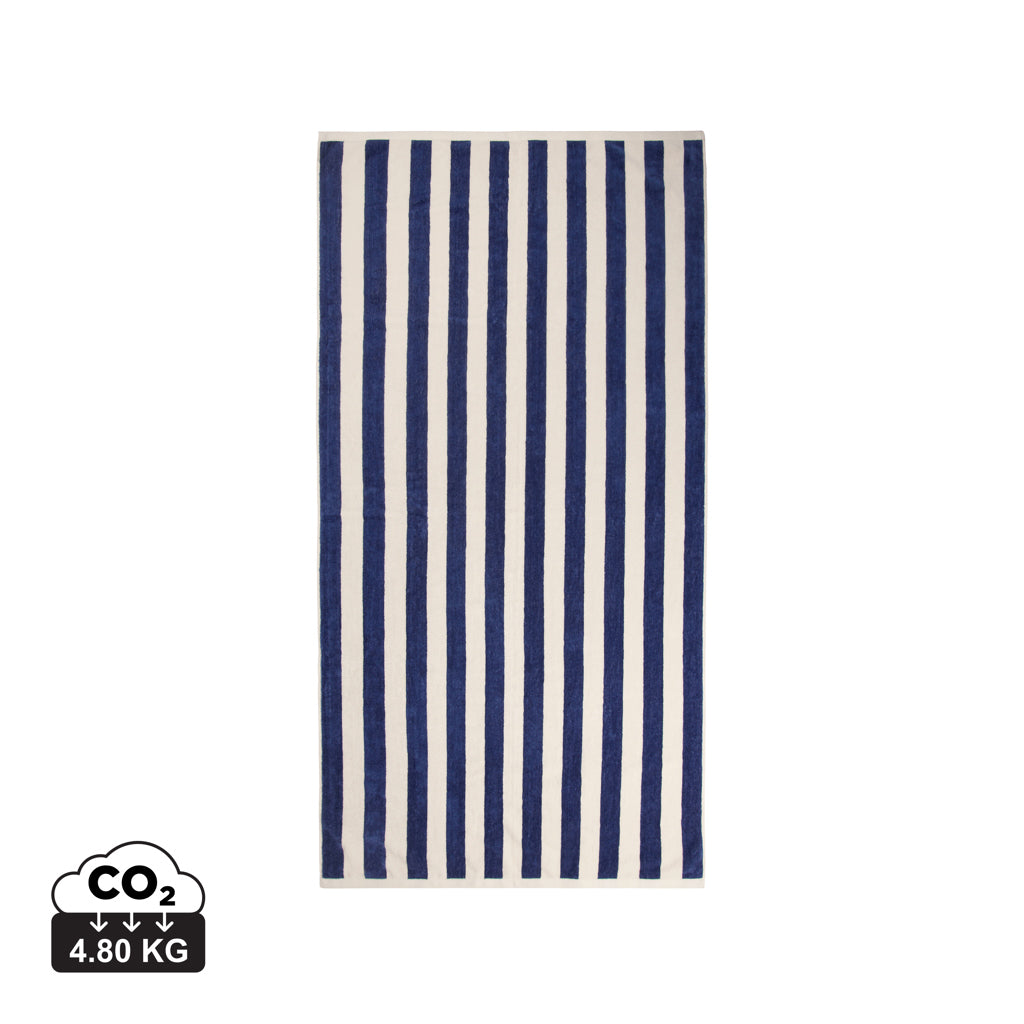 VINGA Lagoa GRS beach towel - Navy