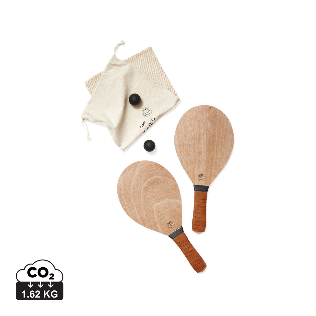 Vinga Colos beach tennis game - Brown