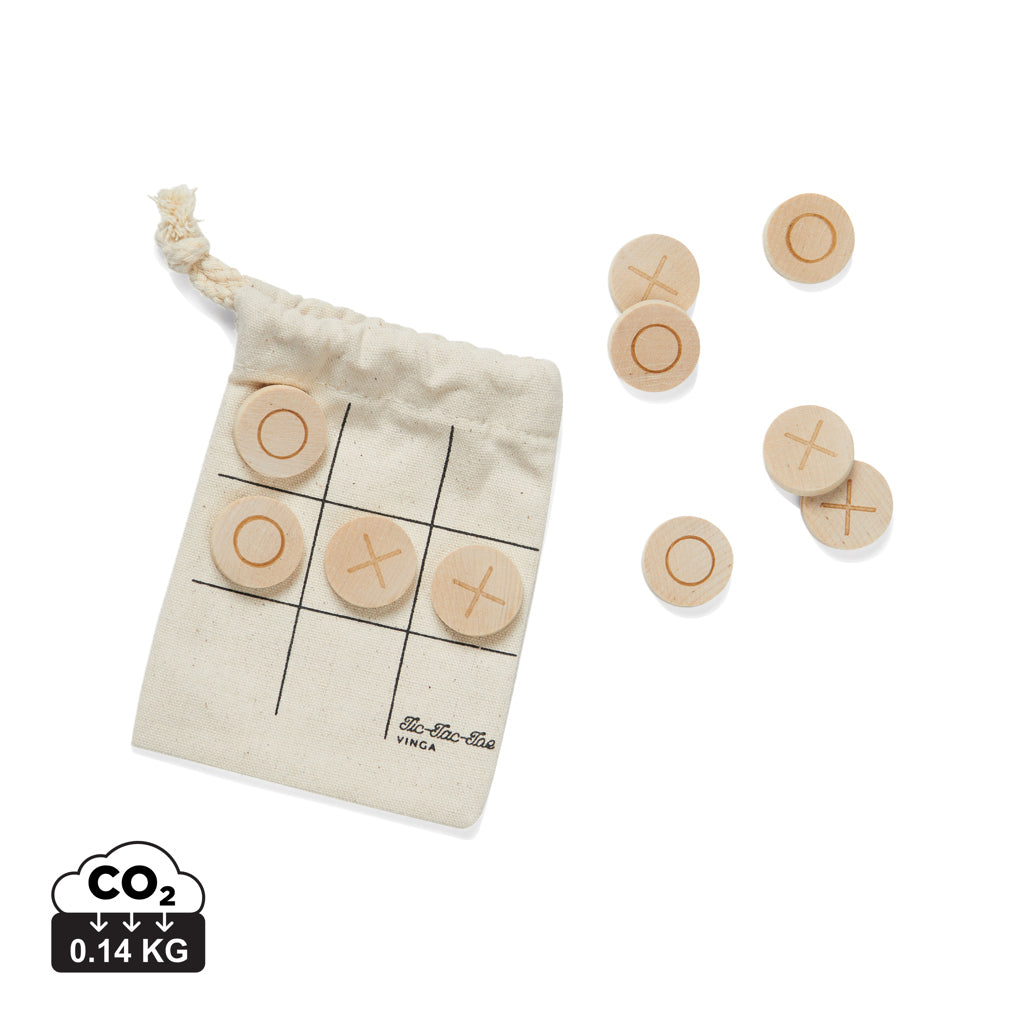 VINGA Tic-tac-toe mini game - Brown