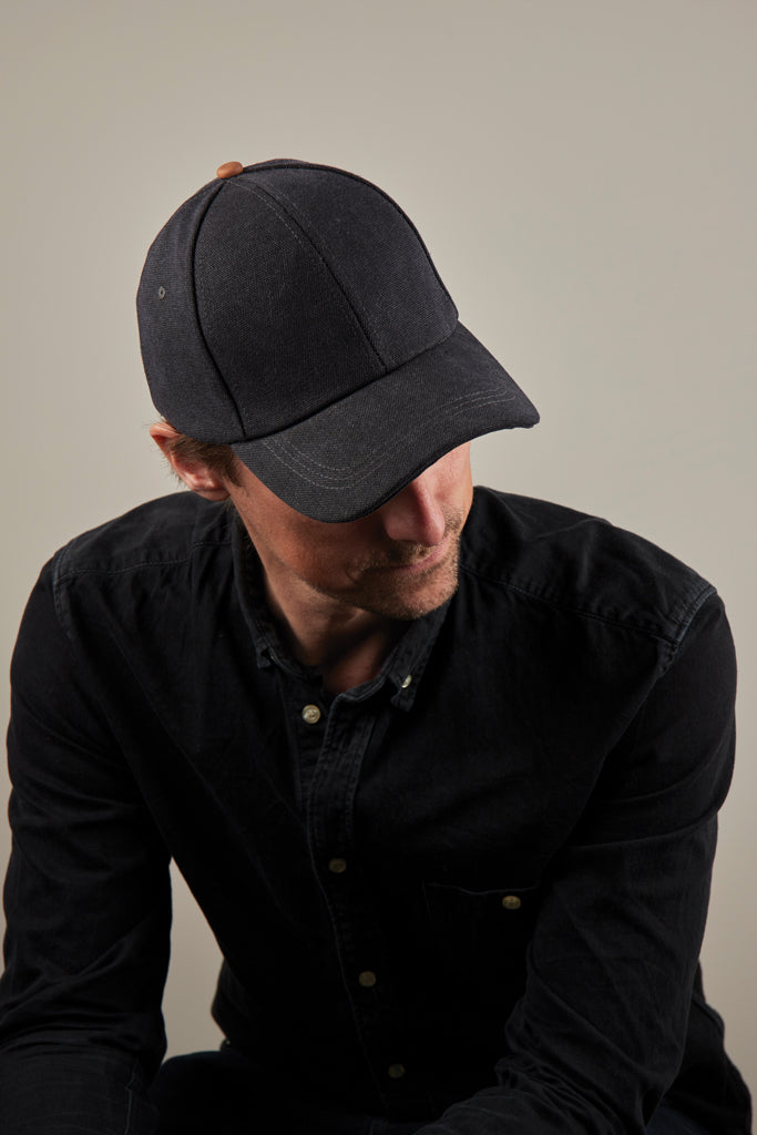 VINGA Bosler AWARE™ canvas cap - Black