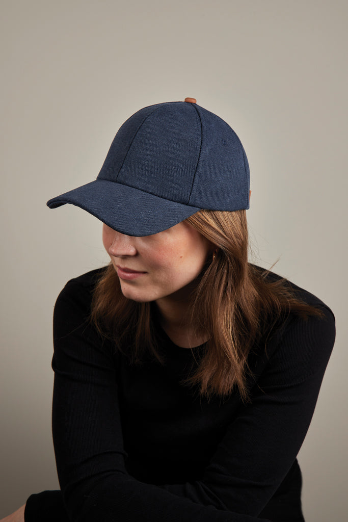VINGA Bosler AWARE™ canvas cap - Navy