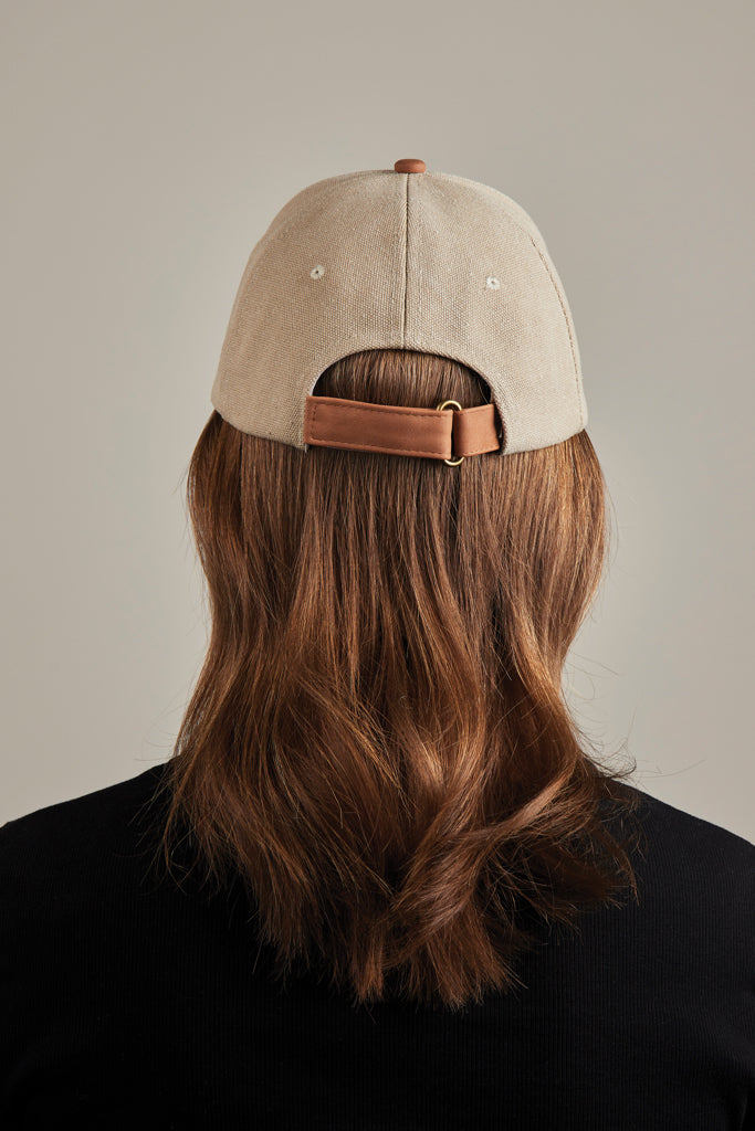 VINGA Bosler AWARE™ canvas cap - Beige