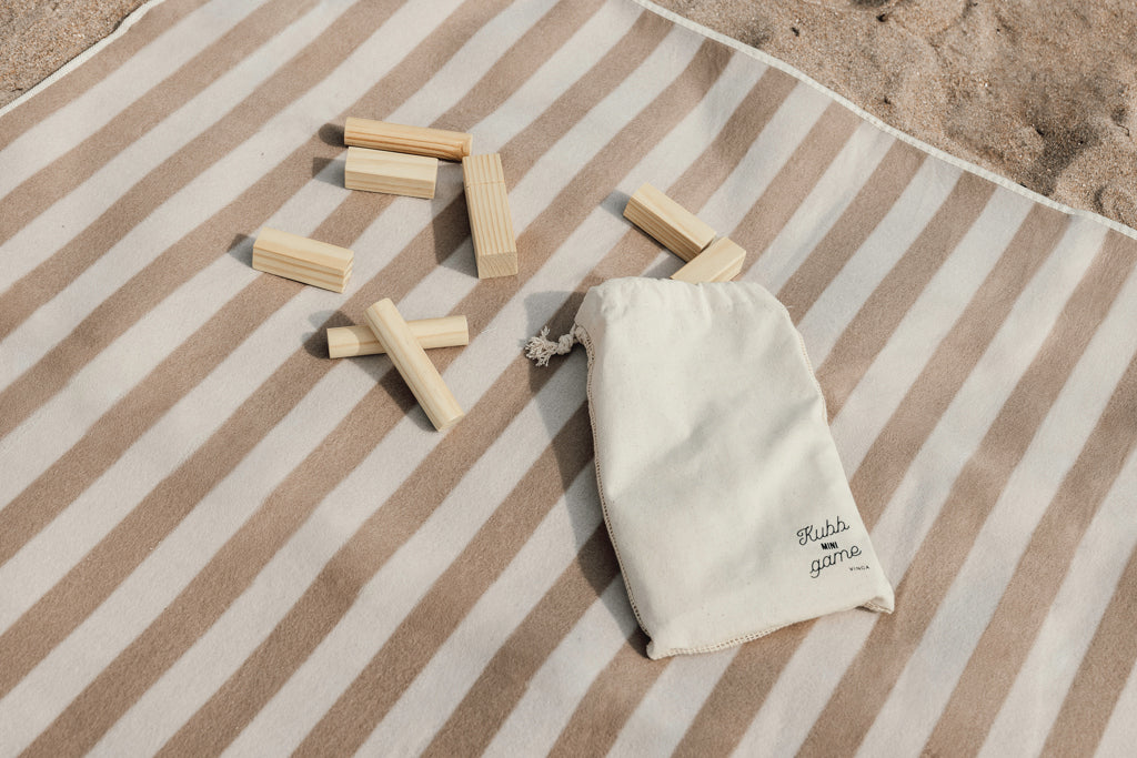VINGA Kubb mini game - Brown