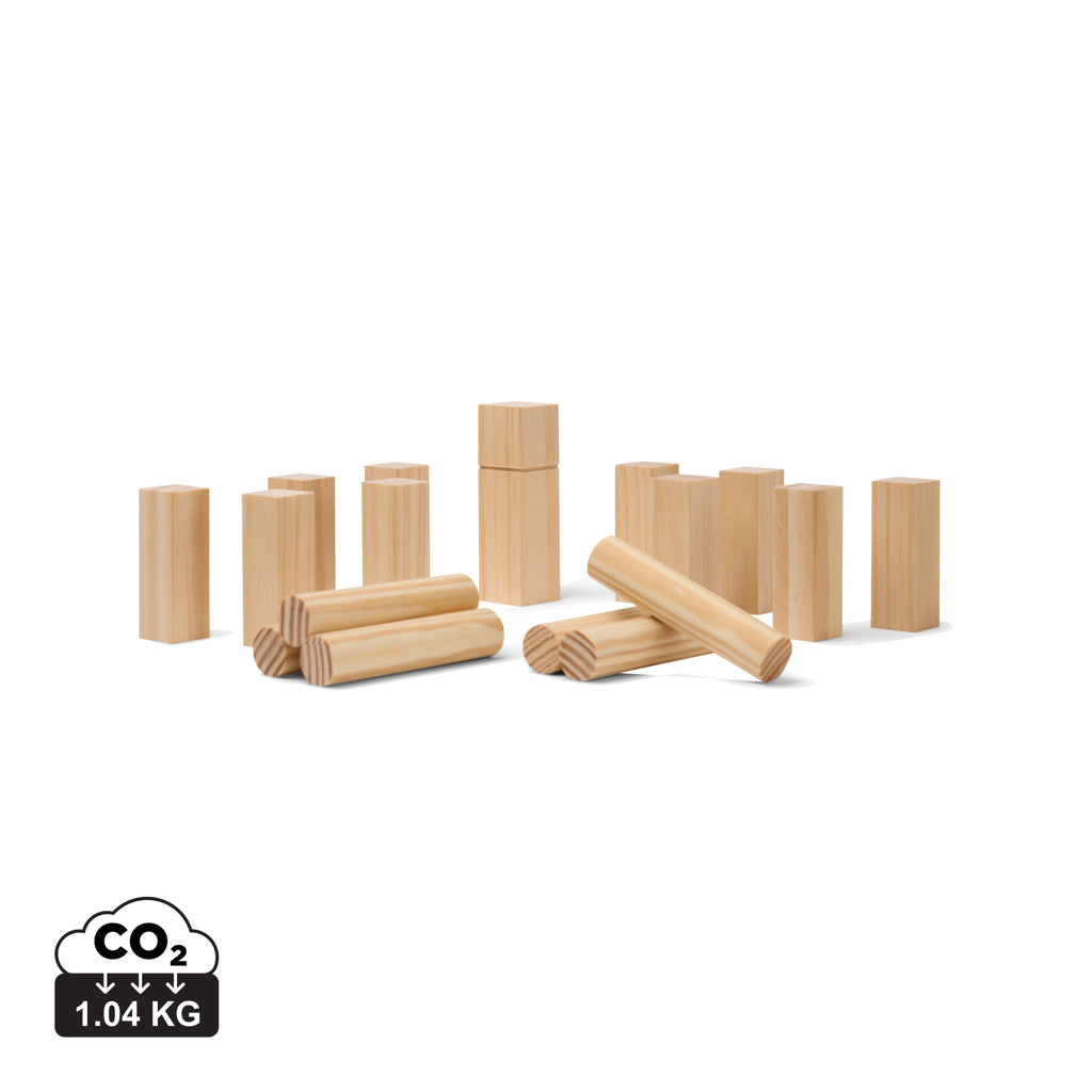 VINGA Kubb mini game - Brown
