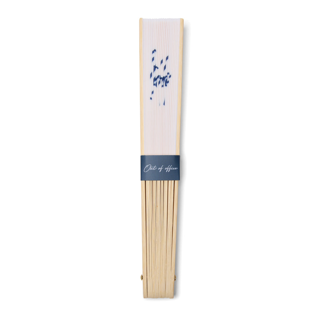 VINGA Out of office hand fan - White