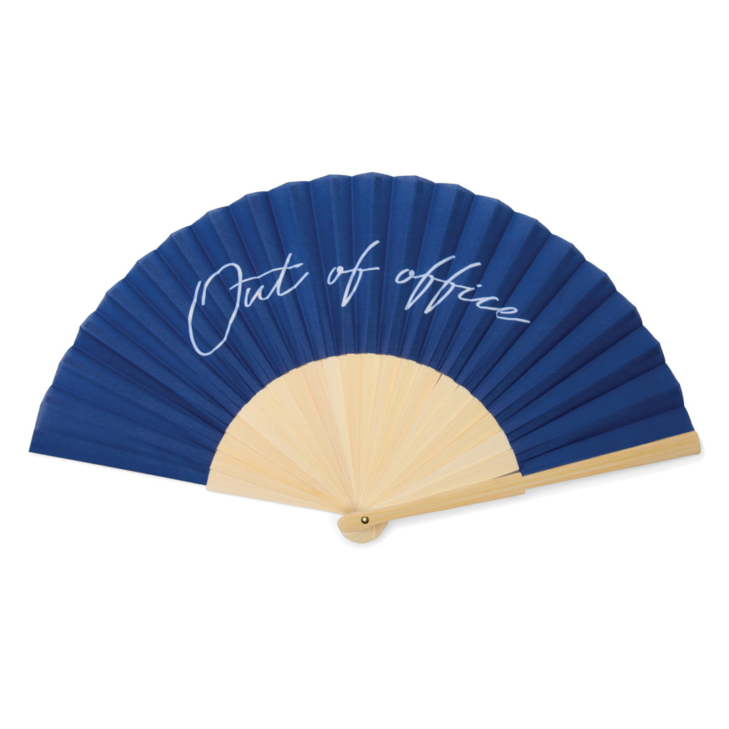 VINGA Out of office hand fan - Navy