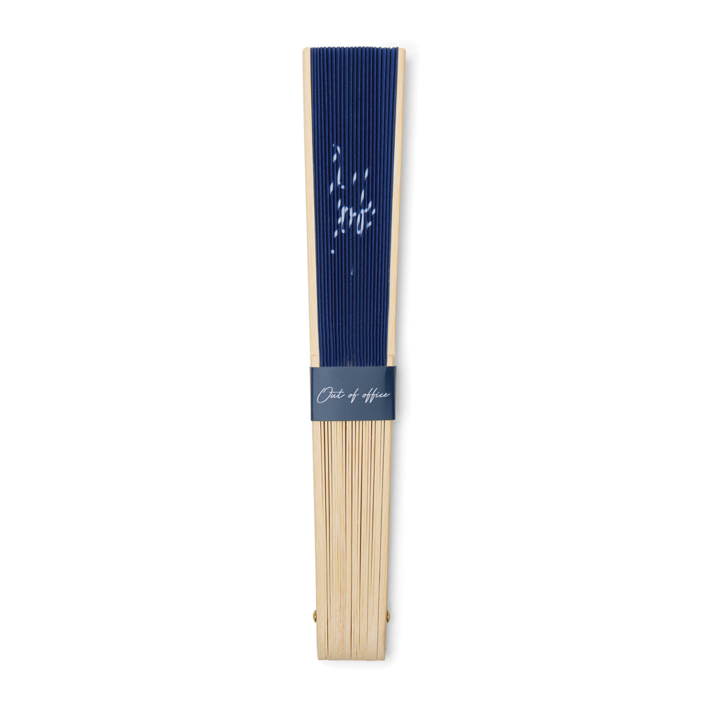VINGA Out of office hand fan - Navy