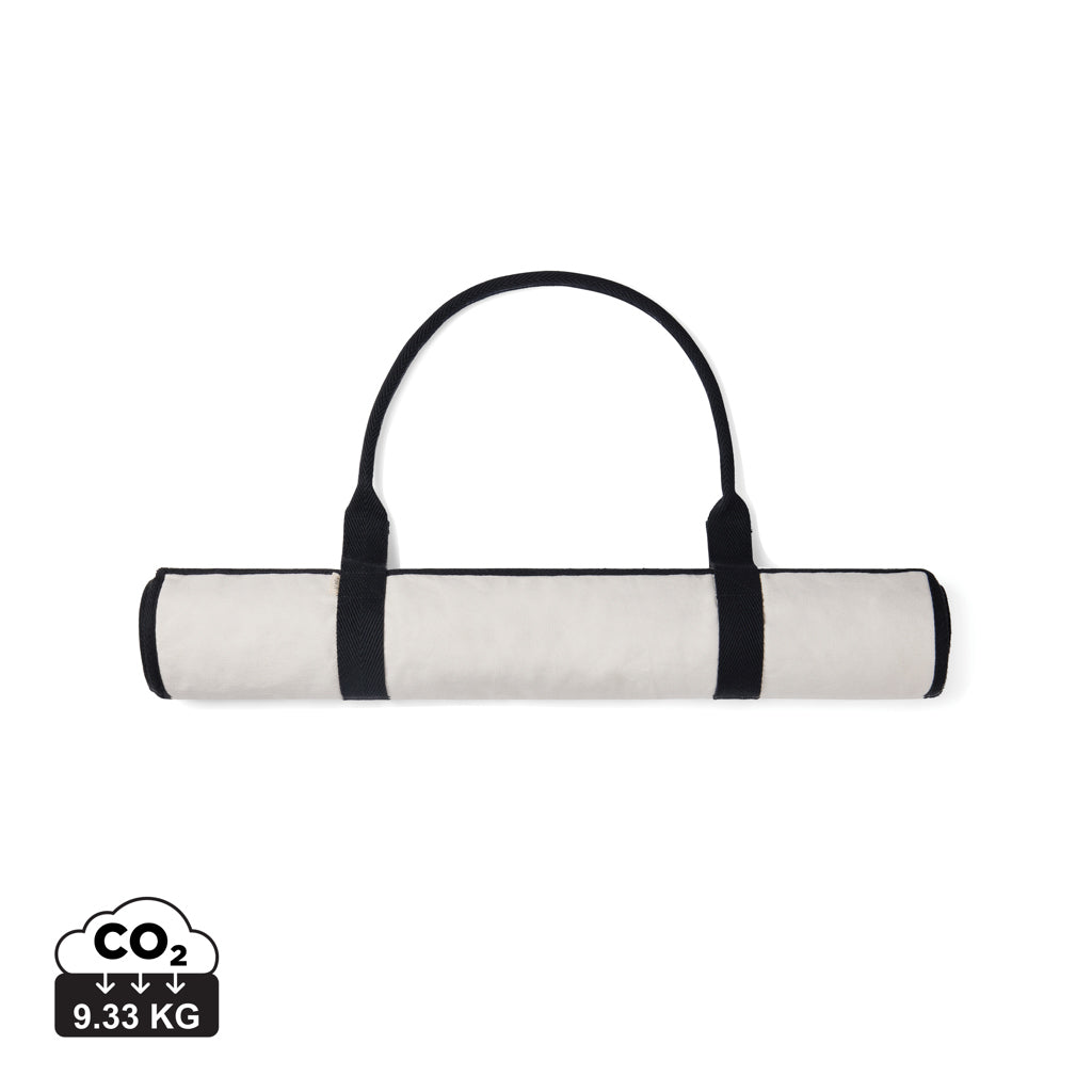VINGA Volonne AWARE™ recycled canvas beach mat - Off White