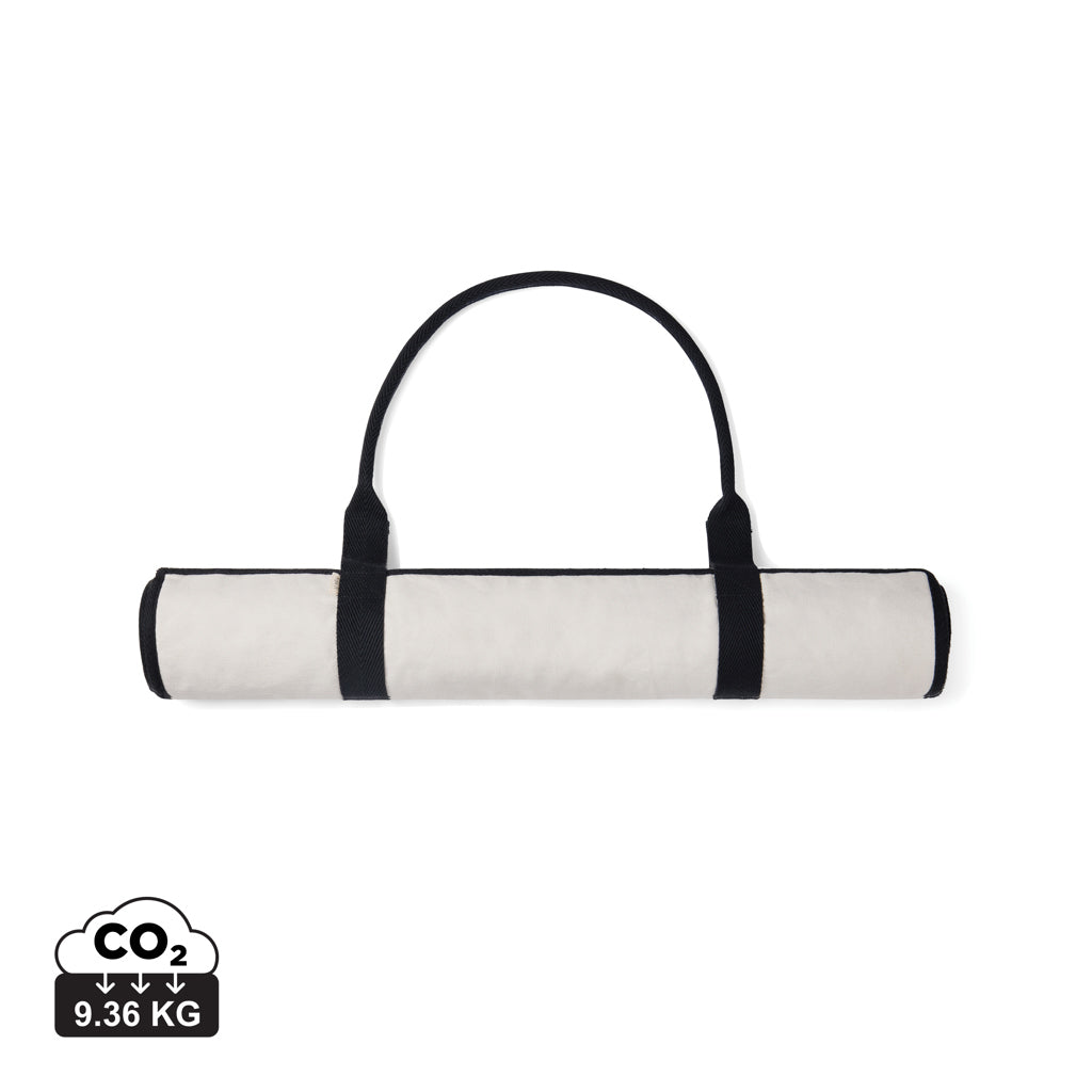 VINGA Volonne AWARE™ recycled canvas beach mat - Off White