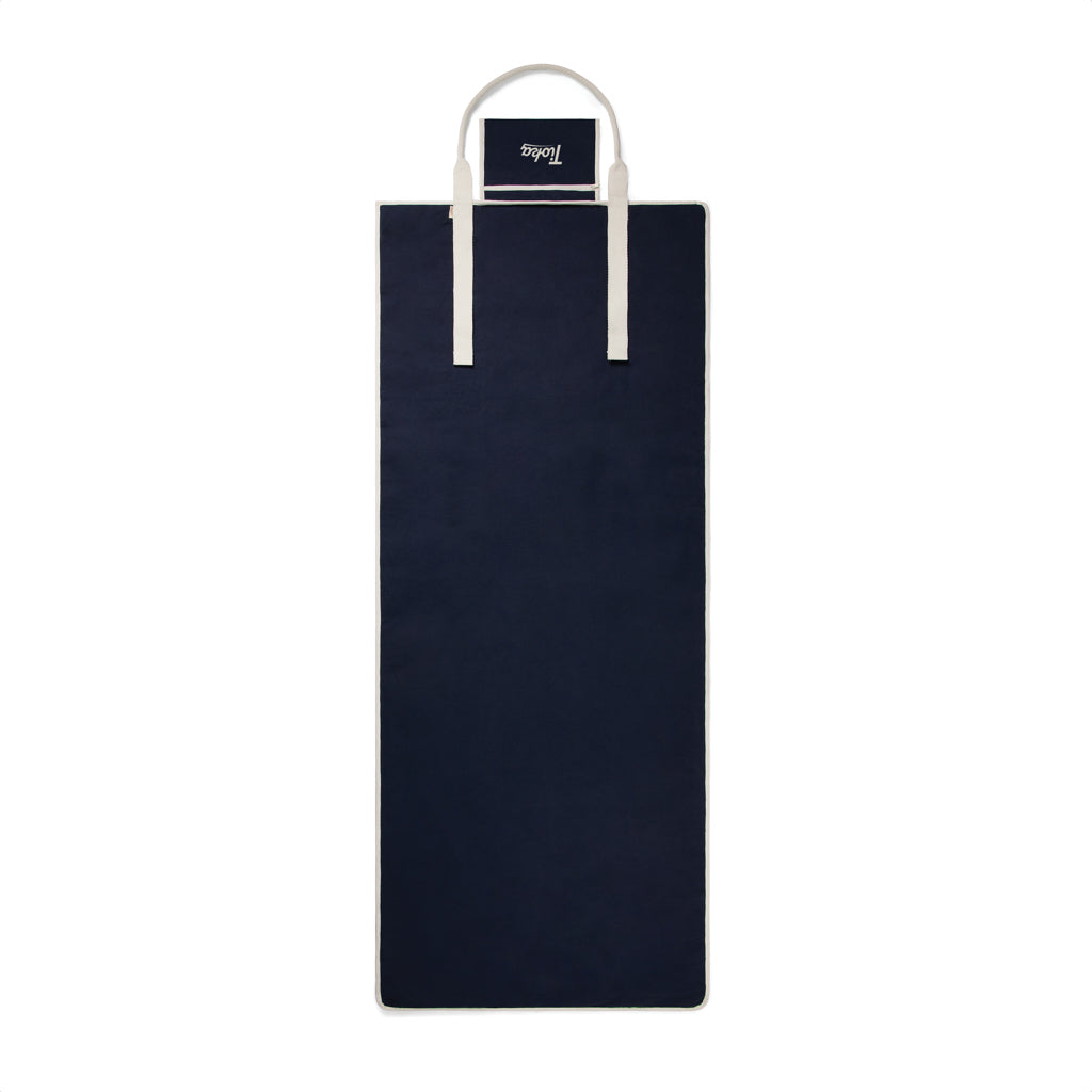 VINGA Volonne AWARE™ recycled canvas beach mat - Blue