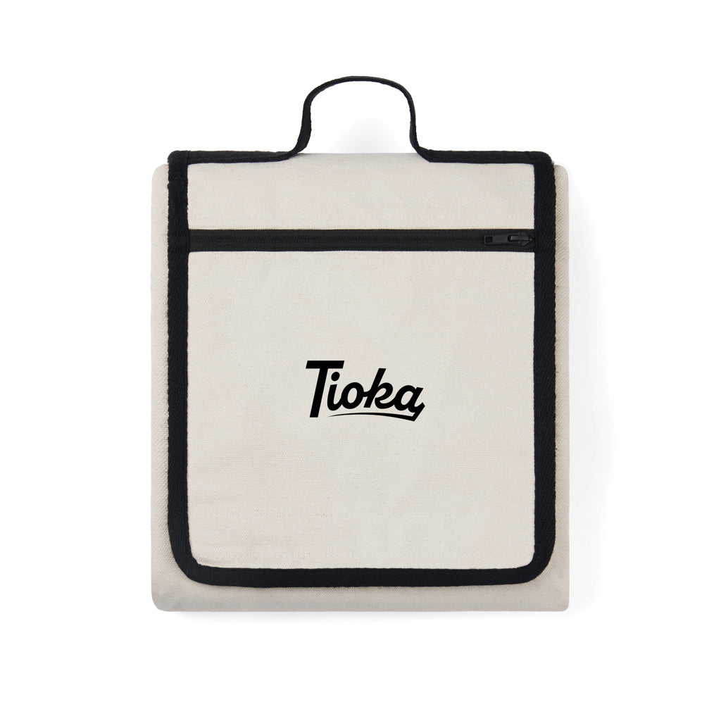 VINGA Volonne AWARE™ recycled canvas picnic blanket - Off White