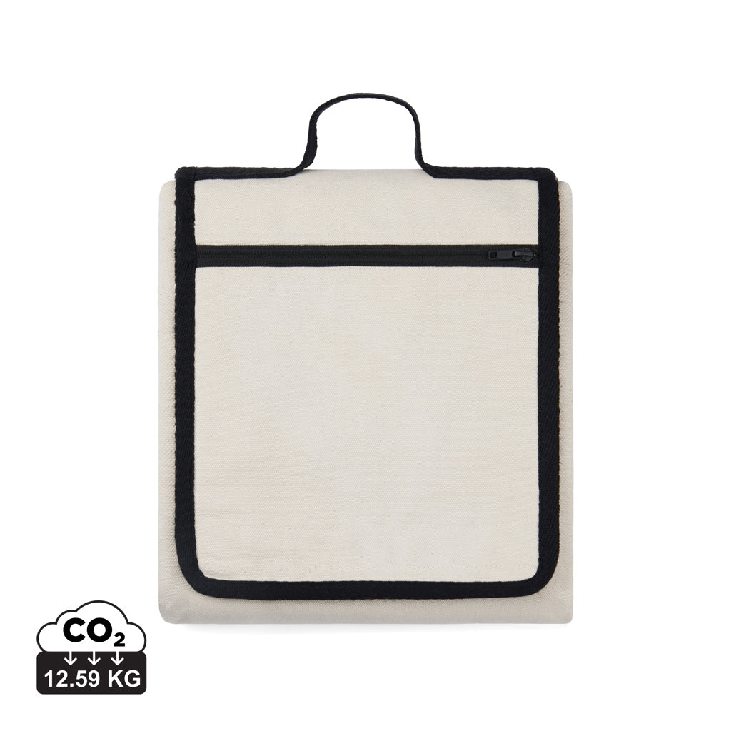 VINGA Volonne AWARE™ recycled canvas picnic blanket - Off White
