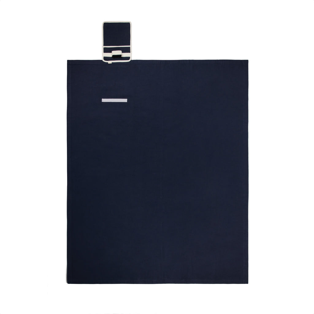 VINGA Volonne AWARE™ recycled canvas picnic blanket - Blue