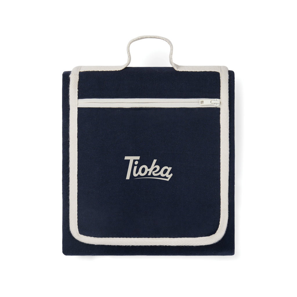 VINGA Volonne AWARE™ recycled canvas picnic blanket - Blue