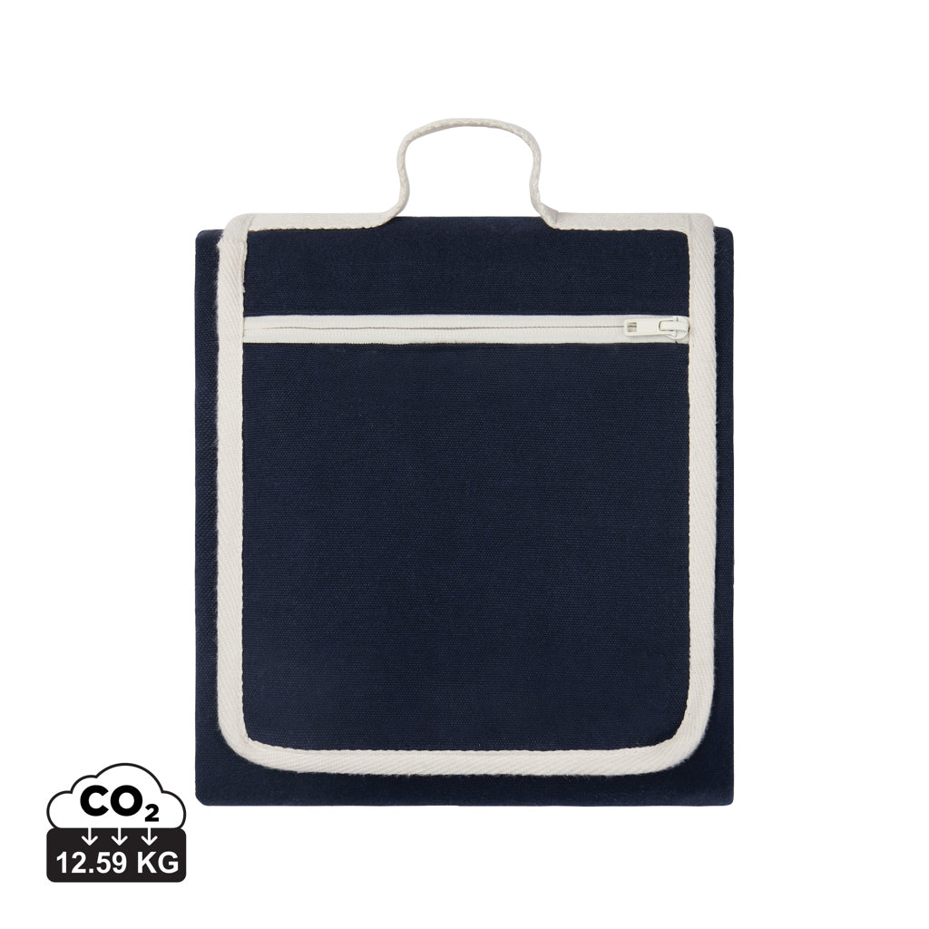 VINGA Volonne AWARE™ recycled canvas picnic blanket - Blue