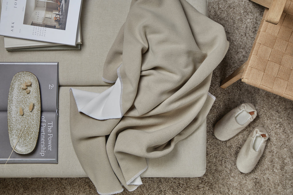 VINGA Moulton RCS RPET slippers S/M - Beige