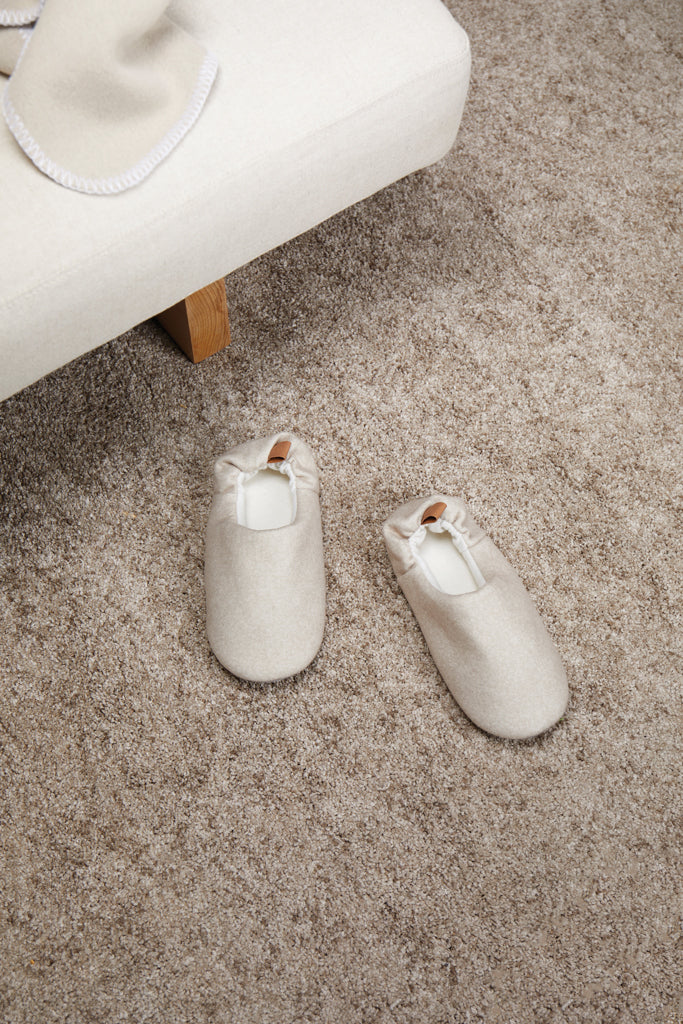VINGA Moulton RCS RPET slippers L/XL - Beige