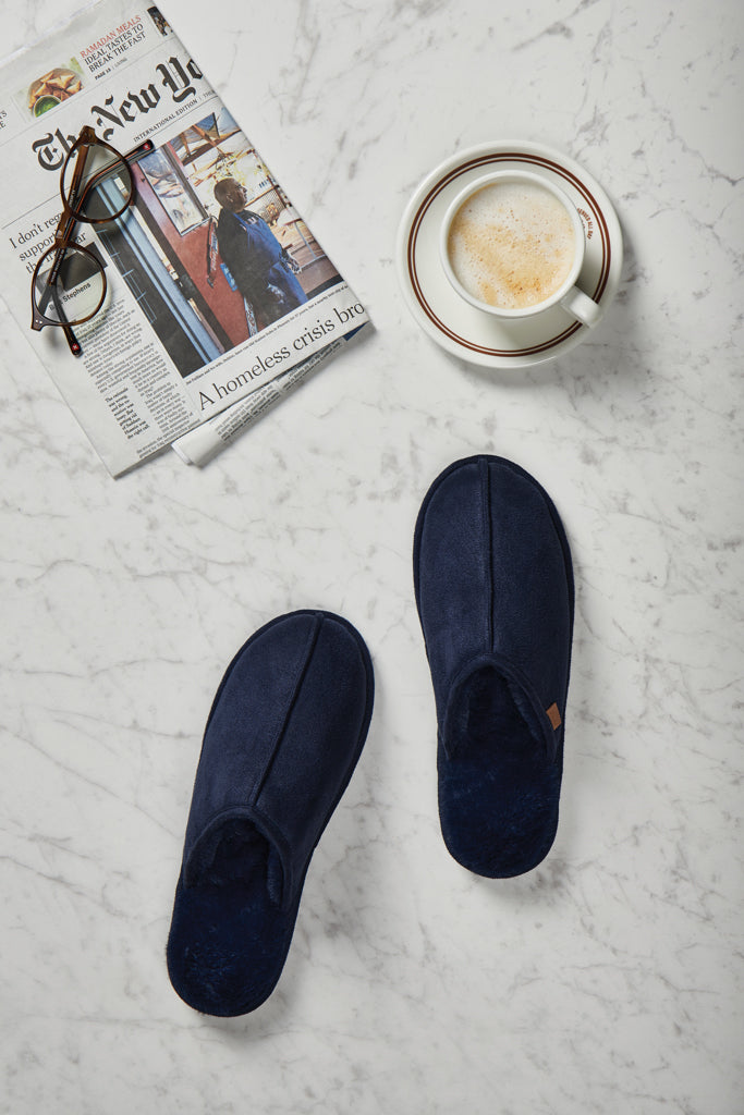 VINGA Waltor slippers - Navy