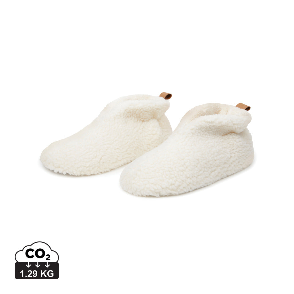 VINGA Santos RCS recycled pet cosy slippers - Off White