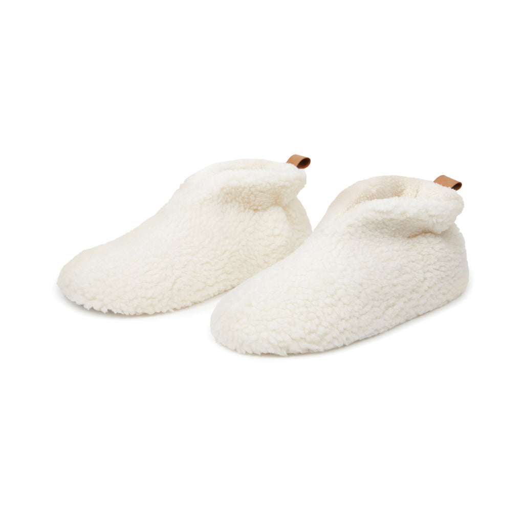 VINGA Santos RCS recycled pet cosy slippers - Off White
