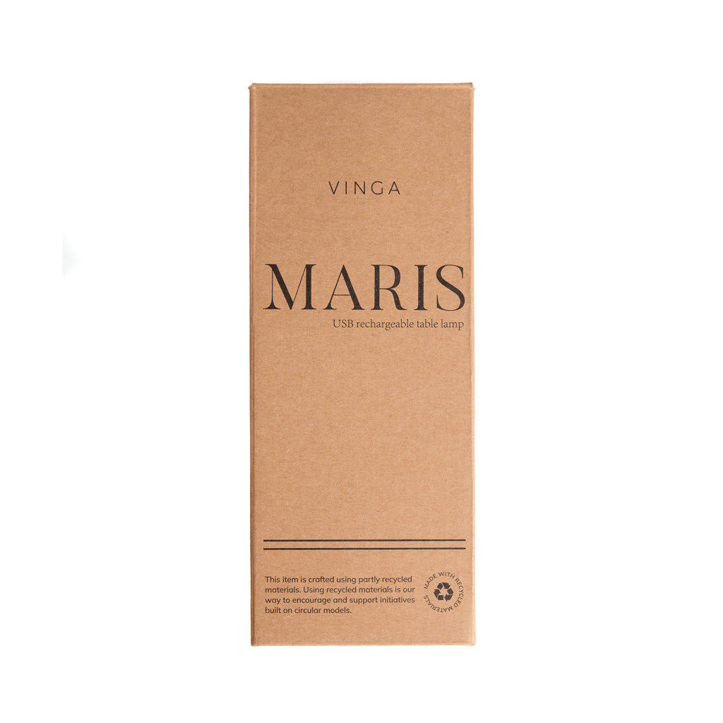 VINGA Maris RCS recycled ABS table lamp - Beige