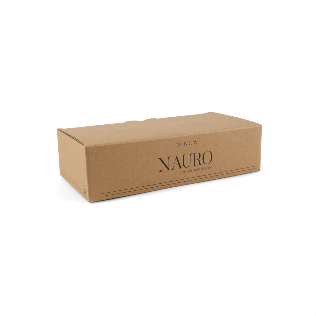 VINGA Nauro RCS recycled ABS table lamp - Anthracite