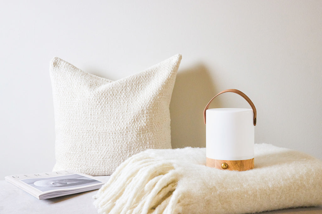 VINGA Narni RCS recycled ABS lantern - Brown