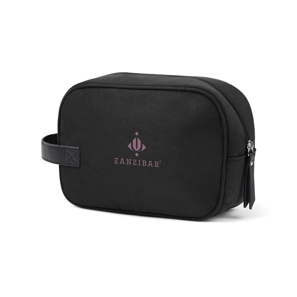 VINGA Marlow RCS recycled polyester toiletry bag - Black