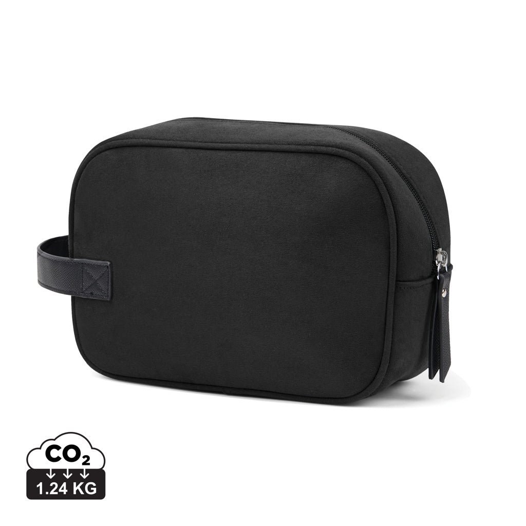 VINGA Marlow RCS recycled polyester toiletry bag - Black