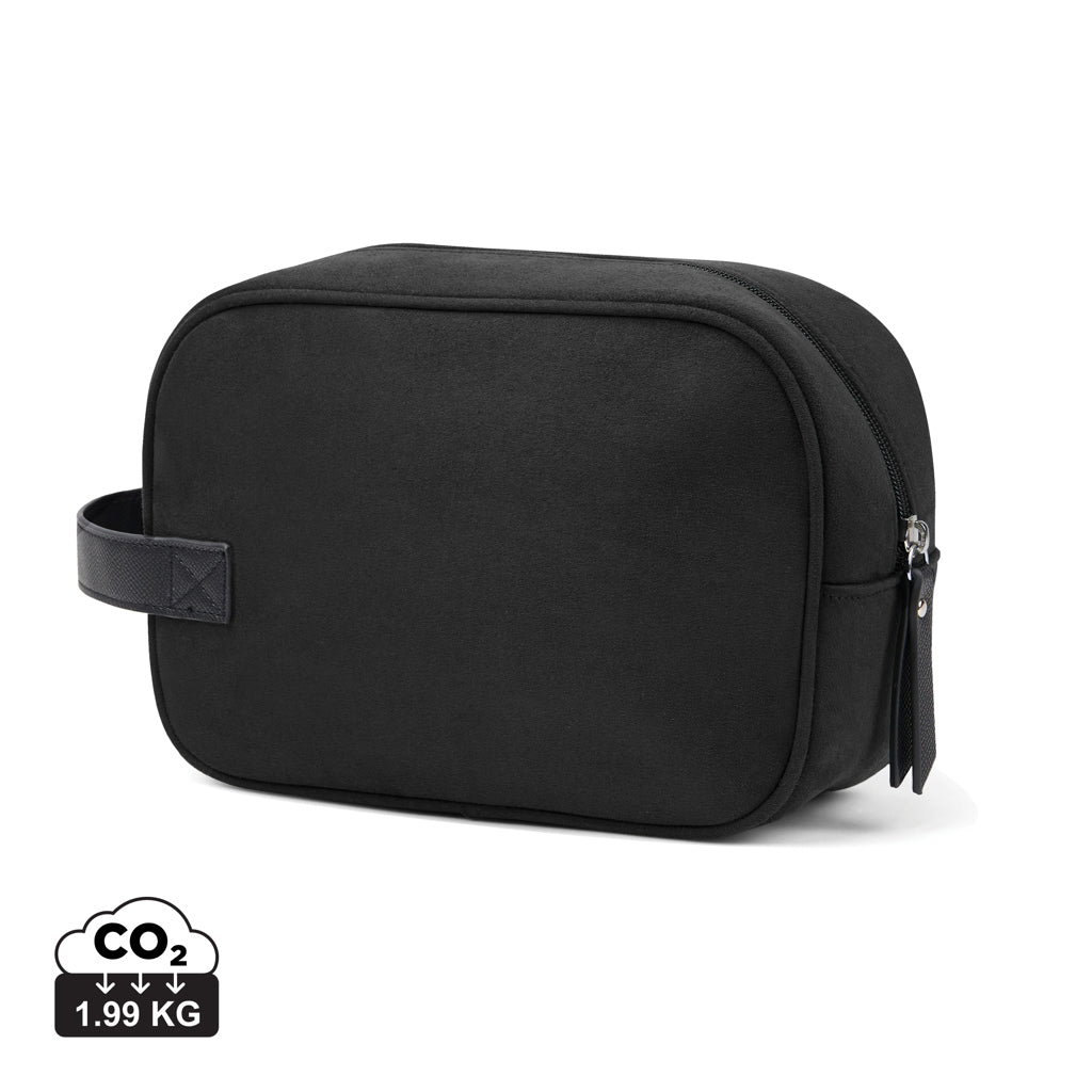VINGA Marlow RCS recycled polyester toiletry bag - Black