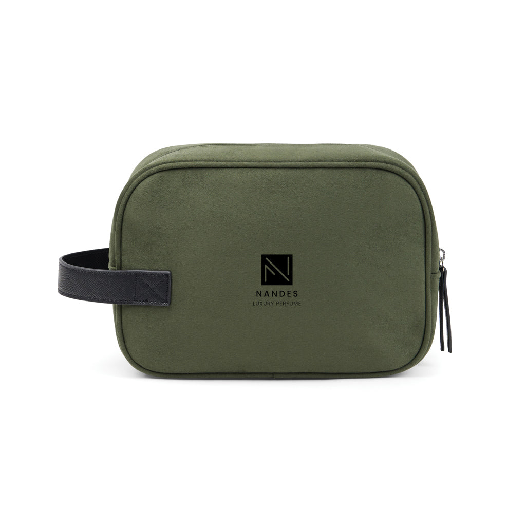 VINGA Marlow RCS recycled polyester toiletry bag - Green