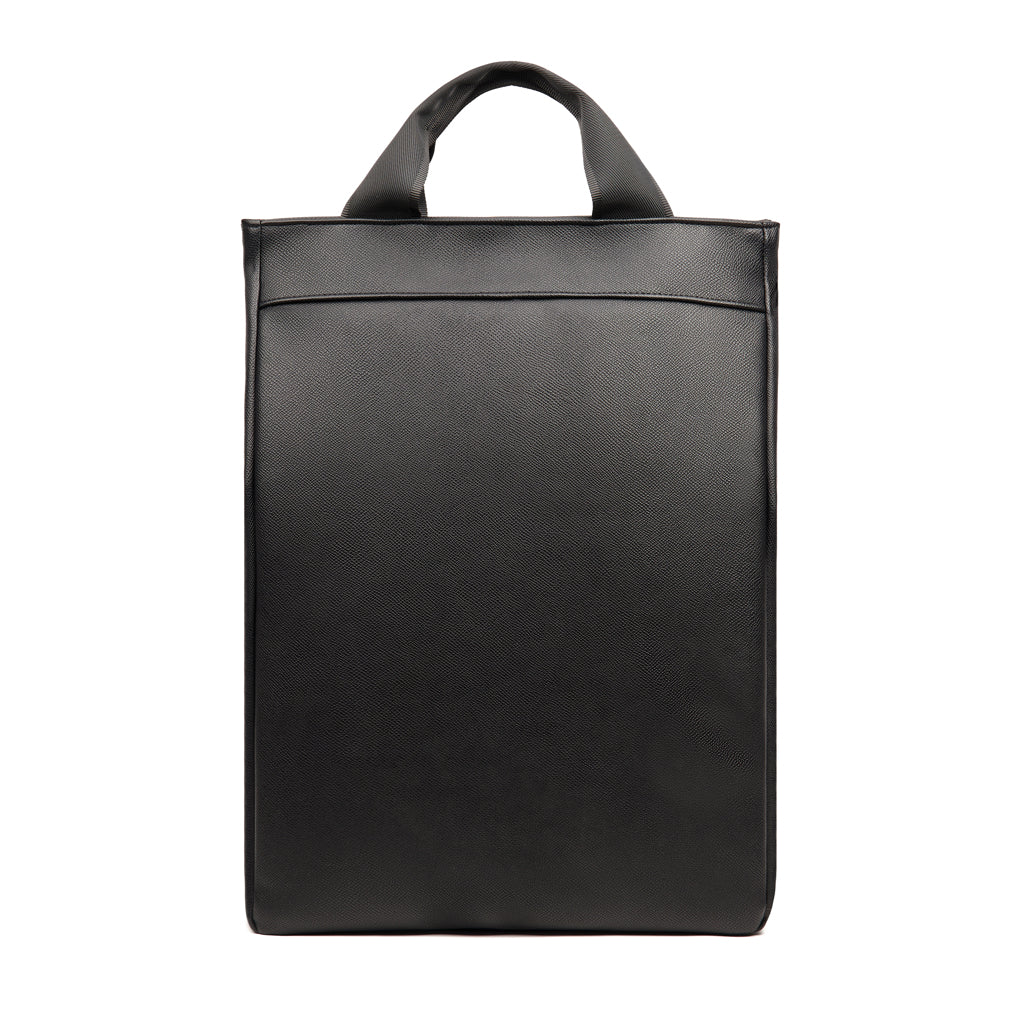 VINGA Bermond RCS recycled PU backpack - Black