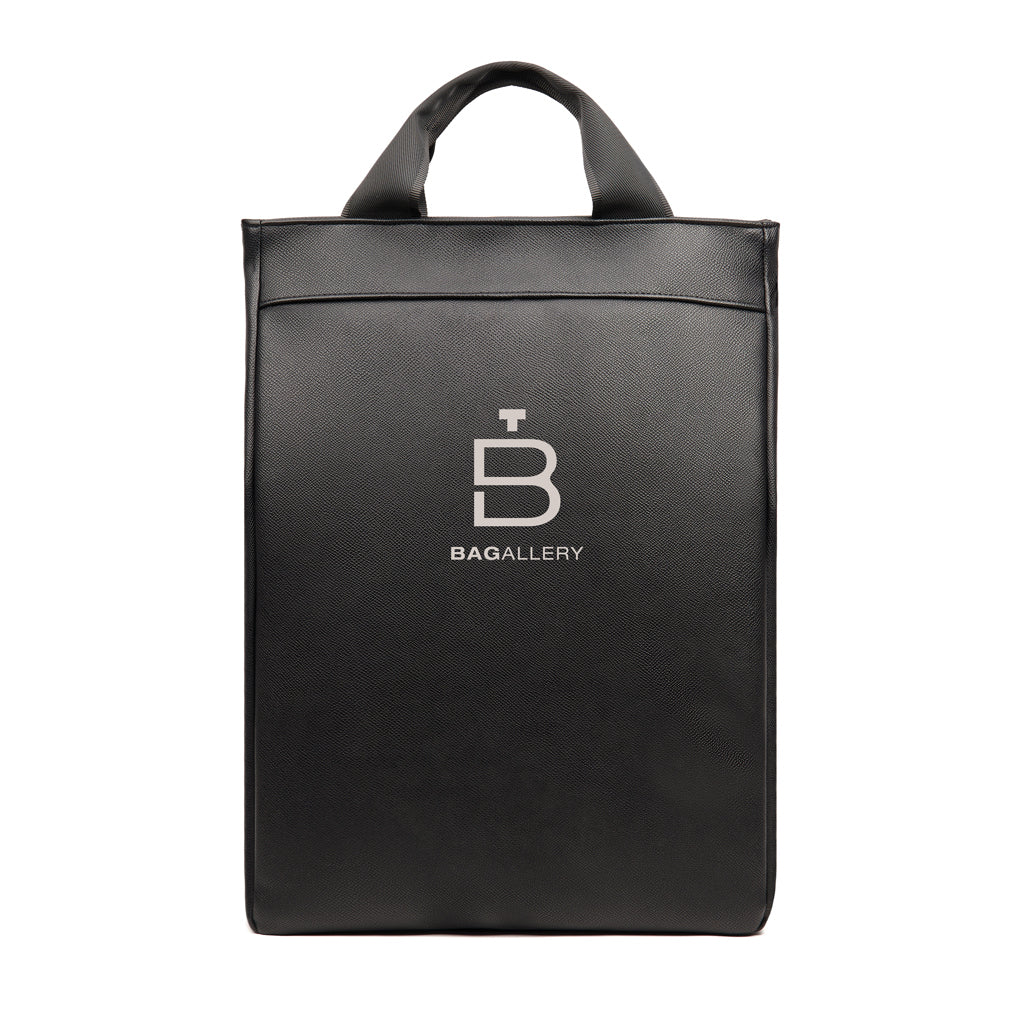 VINGA Bermond RCS recycled PU backpack - Black
