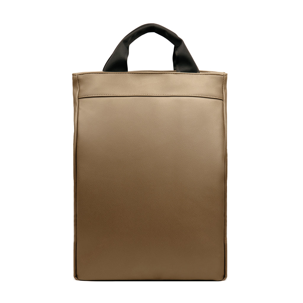 VINGA Bermond RCS recycled PU backpack - Brown