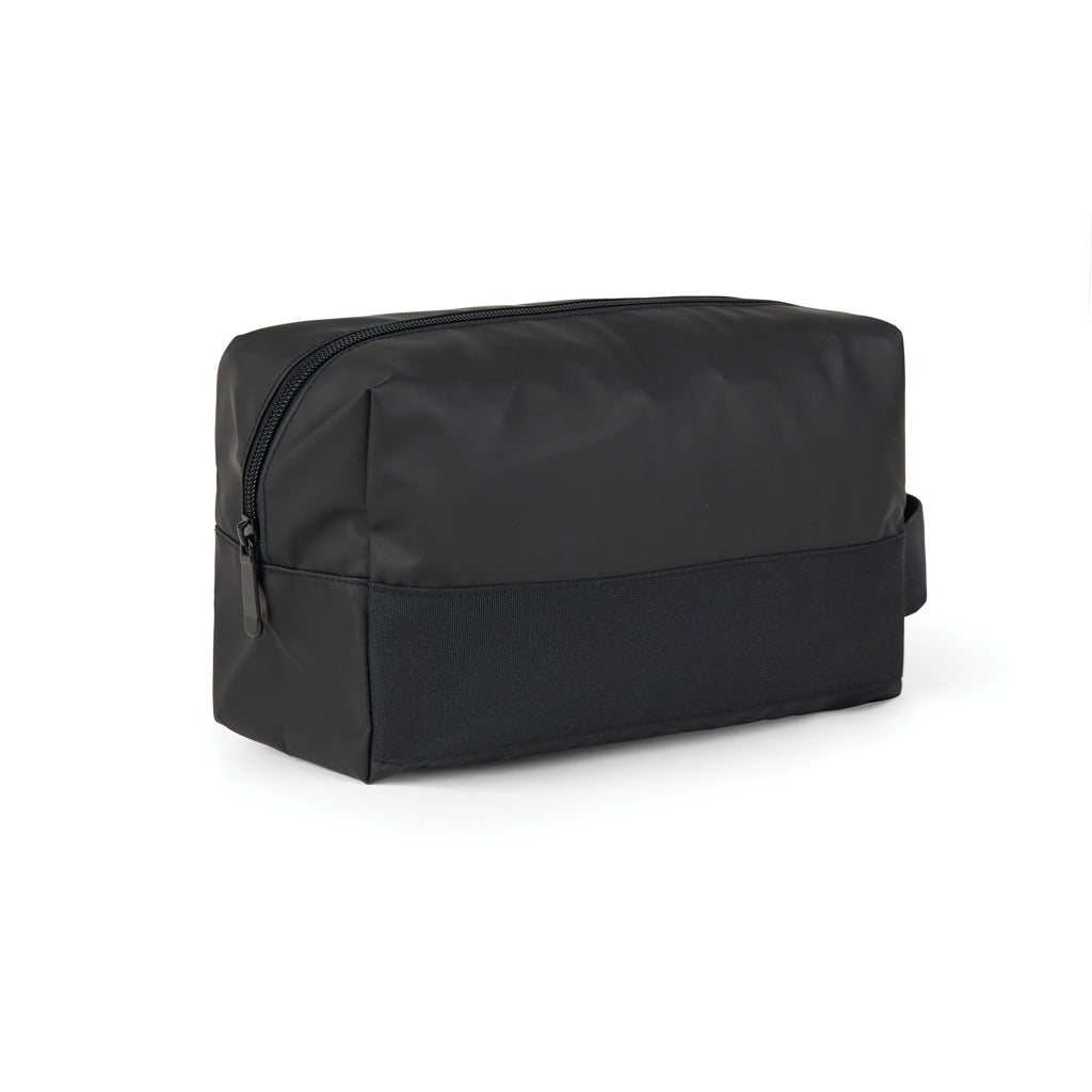VINGA Livorno GRS recycled polyester toiletry bag - Black