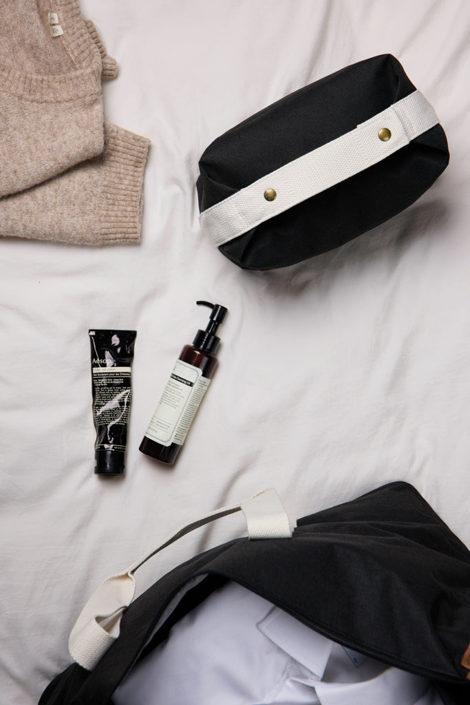VINGA Sortino RCS toiletry bag - Black