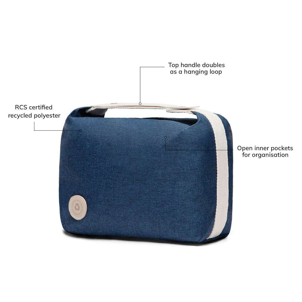 VINGA Sortino RCS toiletry bag - Blue