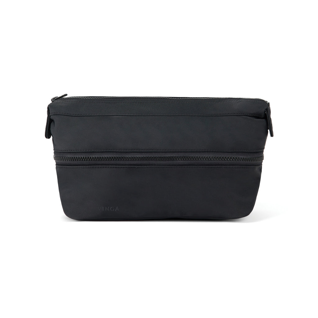 VINGA Baltimore Neo RCS expandable toiletry bag - Black