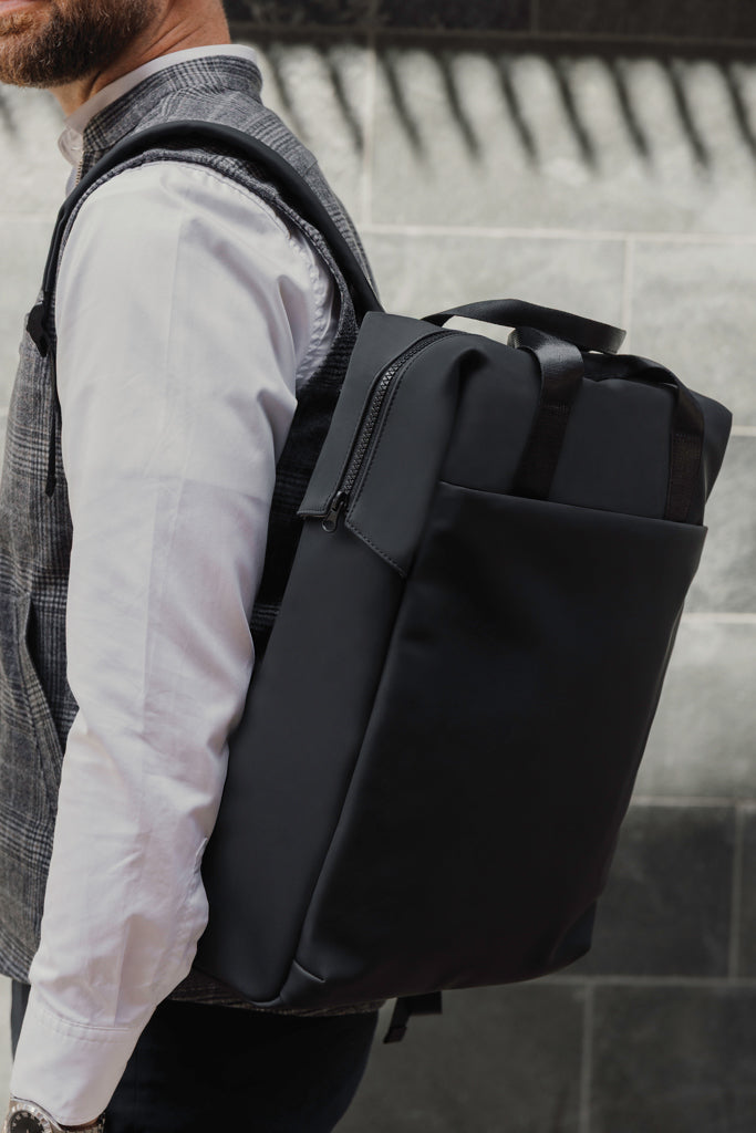 VINGA Baltimore RCS tote backpack - Black