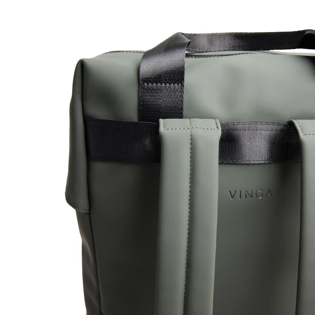 VINGA Baltimore RCS tote backpack - Green