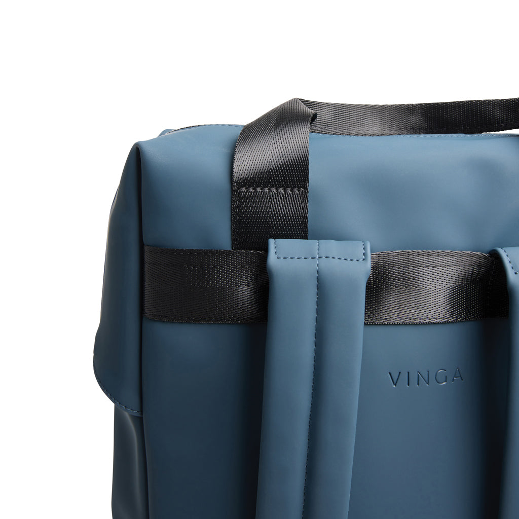 VINGA Baltimore RCS tote backpack - Navy
