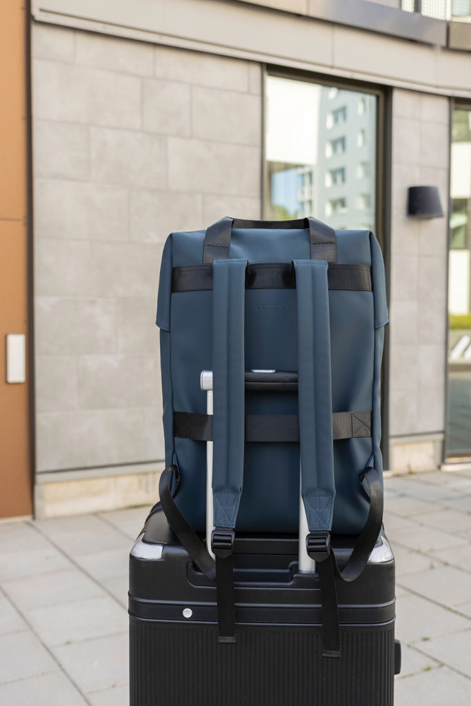 VINGA Baltimore RCS tote backpack - Navy