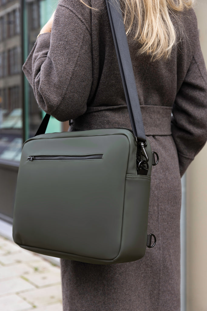 VINGA Baltimore RCS convertible backpack brief - Green