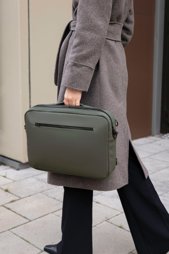 VINGA Baltimore RCS convertible backpack brief - Green